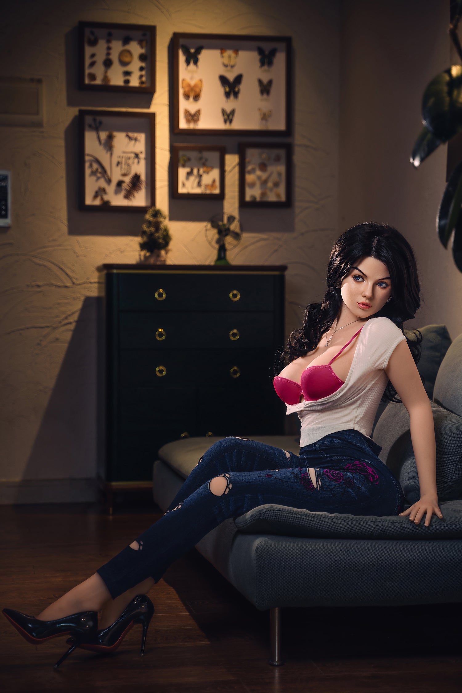 Sofia Bardot — SY Doll - Klaudia 160cm /5ft3 Big Breast Sex Doll With silicone Head Implanted Hair (In Stock US)
